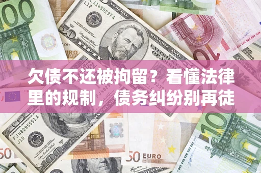 北京欠债不还被拘留？看懂法律里的规制，债务纠纷别再徒劳奔波