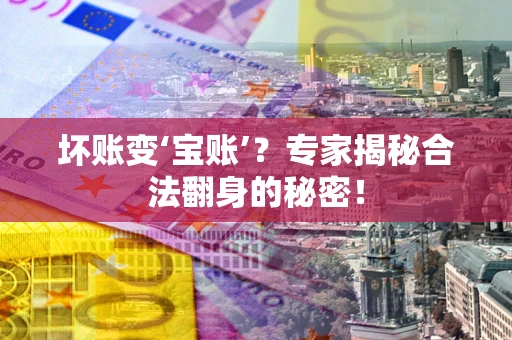 北京坏账变‘宝账’？专家揭秘合法翻身的秘密！